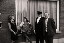 Achiel Houtekier viert 25 jaar huwelijk, Moorslede april 1976 Achiel Houtekier viert 25 jaar huwelijk, Moorslede april 1976