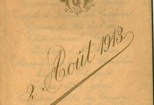 Franstalige menukaart 1913 (2)
