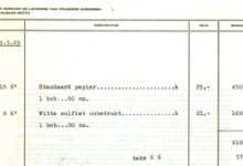 Factuur van wasindustriedrukkerij DruPak, Roeselare, 1965
Factuur van wasindustriedrukkerij DruPak, Roeselare, 1965