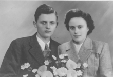Huwelijksfoto Roger Declercq en Alice Coppens Huwelijksfoto Roger Declercq en Alice Coppens