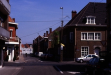 Kruispunt Cichoreistraat - Hugo Verrieststraat, 1997 Kruispunt Cichoreistraat - Hugo Verrieststraat, 1997