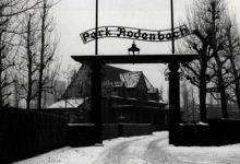 Park Rodenbach in de sneeuw, jaren 1960