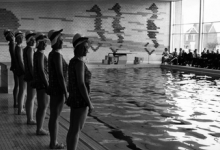 Opening stedelijk zwembad, 1972