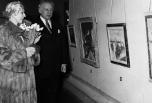 Koningin Elizabeth en Alfons Blomme, 1959 Koningin Elizabeth en Alfons Blomme, 1959