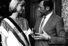 Miss België Françoise Bostoen en Daniël Denys, 1983