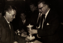 Trofee door Willy De Nolf aan K.S.W.B., 1959