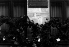 Onthulling gedenkplaat Emiel Duyvewaardt, 1927 Onthulling gedenkplaat Emiel Duyvewaardt, 1927