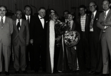 Verkiezing batjeskoningin Monique Vantomme en batjeskoning Freddy Claessens, 1972
