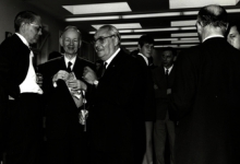 Opening atelier Deckmyn met onder meer Jozef Camerlynck, 1970 Opening atelier Deckmyn met onder meer Jozef Camerlynck, 1970