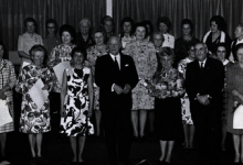 Christiane Planckaert-Staessen, 10 jaar bestuurslid CMBV, 1971