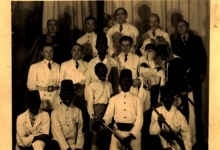 Toneelvoorstelling St. Quirinuszaal, Hooglede, 1950
