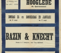 Toneelaffiches 1953