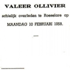 Valeer Ollivier, Roeselare