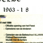 25 jarig julileum RSB, Lichtervelde, mei 1988