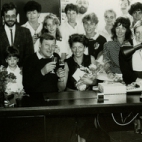 Opening nieuwe secretariaat, Lichtervelde, 29 augustus 1988