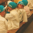 2e kleuter bij juf Maria(?), Lichtervelde, 1988-1989