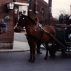 Aankomst van Sint en Piet, Lichtervelde, december 1992