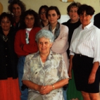 Jenny verlaat haar kinderen van "De Valke", Lichtervelde, 30 mei 1994