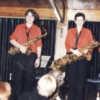Muziek-café met SAX en dehors, Lichtervelde, 3 april 1999