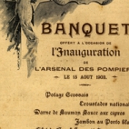 Banket brandweer, 1903
