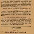 De Belgische keukenmeid