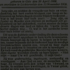 Bidprentje Bertha Lievens