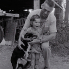 Kinderen op boerderij van M. Geldof, Staden juli 1972