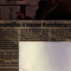 Ontstaan van de reuzin Mamamillia, Roeselare, 2000