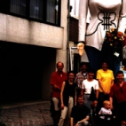 Eerste rondgang van reuzin Mamallia op de Batjes, Roeselare, 2000