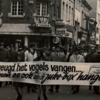 Betoging belet de jeugd