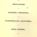Feestmaal in 1975 ter gelegenheid van het tienjarig ambtsjubileum van R. De Man-Vande Walle als burgemeester van Roeselare