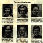 Batjesprinsesverkiezing, Roeselare, 1974