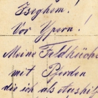 Veldkeuken, Emelgem, 4 augustus 1915