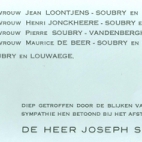 Herinneringen aan de stichters van Soubry, Roeselare