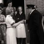 Achiel Houtekier viert 25 jaar huwelijk, Moorslede april 1976