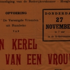 Toneelaffiches 1952