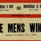 Toneelaffiches 1953