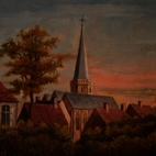 Sint Amanduskerk, Hooglede, rond 1870