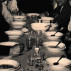 Souper kaartersclub, Gits, 1950