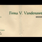 Briefhoofden Firma Vandenaweele-Serruys