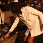 Verpleegpost tijdens voetbalmatch, Gits, mei 1975