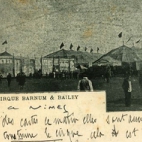 Postkaart van het Barnum en Bailey circus