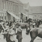 De paardenmarkt van Lichtervelde ca. 1910