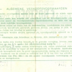 Factuur van pvba C. Bostoen &amp; Zonen, Roeselare, 1960